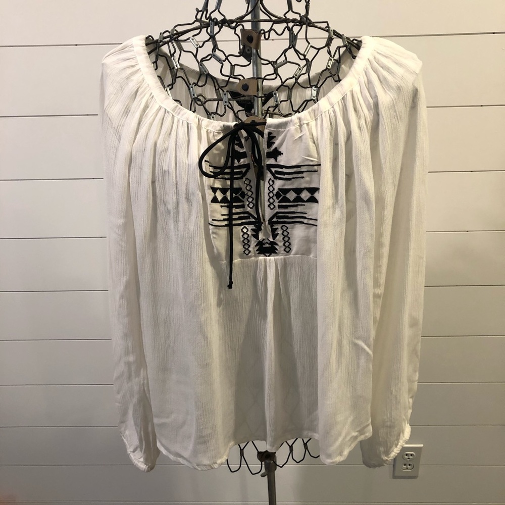 Charlie Paige White Blouse